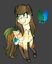 Size: 842x1026 | Tagged: safe, artist:deraniel, derpibooru import, oc, pegasus, pony, female, mare, solo, wings