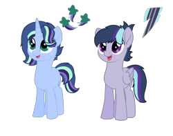 Size: 2956x2331 | Tagged: safe, artist:sparkledashyt, derpibooru import, oc, oc only, oc:midnight, oc:sky star, pegasus, pony, unicorn, base used, female, high res, male, mare, movie accurate, offspring's offspring, parent:oc:sparkle dash, parent:oc:sunlight, simple background, stallion, transparent background