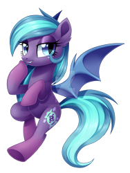 Size: 1024x1359 | Tagged: safe, artist:centchi, derpibooru import, oc, oc:snarky sweets, bat pony, bat pony oc, simple background, solo, transparent background, watermark