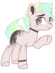 Size: 1024x1365 | Tagged: safe, artist:akiiichaos, derpibooru import, oc, earth pony, pony, base used, female, mare, short mane, simple background, solo, transparent background