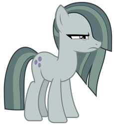 Size: 1441x1575 | Tagged: safe, artist:sonofaskywalker, derpibooru import, marble pie, earth pony, pony, the maud couple, cute, female, lidded eyes, marble pie is not amused, narrowed eyes, simple background, solo, transparent background, unamused, vector