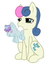 Size: 330x446 | Tagged: safe, artist:dexterousdecarius, derpibooru import, bon bon, liza doolots, petunia, sweetie drops, tootsie flute, base used, cute, diaper, female, foal, lyrabontoots family, magical lesbian spawn, mother and child, mother and daughter, offspring, parent and child, parent:bon bon, parent:lyra heartstrings, parents:lyrabon, simple background, stressed, tired, tootsie cute, transparent background