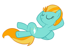 Size: 1024x691 | Tagged: safe, artist:mlpvectors203, derpibooru import, lightning dust, cool, eyes closed, pose, simple background, solo, transparent background