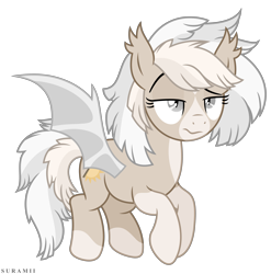 Size: 5753x5819 | Tagged: safe, artist:suramii, derpibooru import, oc, oc:cuddy, bat pony, pony, absurd resolution, bat pony oc, female, mare, raised eyebrow, simple background, solo, transparent background