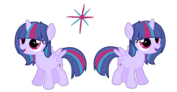 Size: 1437x754 | Tagged: safe, artist:sparkledashyt, derpibooru import, oc, oc:starlight moon, alicorn, pony, base used, female, filly, magical lesbian spawn, offspring, parent:rainbow dash, parent:twilight sparkle, parents:twidash, simple background, solo, transparent background