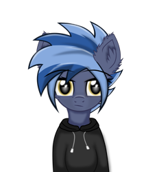 Size: 1373x1500 | Tagged: safe, artist:maxiclouds, derpibooru import, oc, oc:pixi feather, pony, clothes, female, hoodie, mare, simple background, solo, transparent background