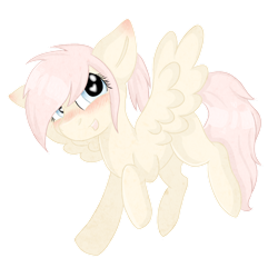 Size: 1300x1300 | Tagged: safe, artist:adostume, derpibooru import, oc, oc only, oc:asami, pegasus, pony, blushing, heart eyes, simple background, smiling, solo, transparent background, wingding eyes