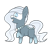 Size: 1024x1024 | Tagged: safe, artist:sketchthebluepegasus, derpibooru import, oc, oc:yurei, original species, pond pony, pony, chibi, eyes closed, female, happy, mare, simple background, solo, transparent background