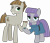 Size: 5039x4354 | Tagged: safe, artist:jhayarr23, derpibooru import, boulder (pet), maud pie, mudbriar, earth pony, pony, the maud couple, absurd resolution, duo, maudbriar, shipping, simple background, smiling, transparent background, twiggy (pet), vector, when he smiles, when she smiles