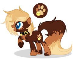 Size: 1024x805 | Tagged: safe, artist:mintoria, derpibooru import, oc, oc:leo, dog pony, pony, male, reference sheet, simple background, solo, transparent background