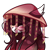 Size: 500x500 | Tagged: safe, artist:mauuwde, derpibooru import, oc, oc:chuntao, pony, bust, conical hat, female, hat, mare, portrait, simple background, solo, transparent background