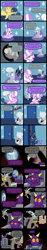 Size: 2000x10738 | Tagged: safe, artist:magerblutooth, derpibooru import, diamond tiara, discord, silver spoon, oc, oc:dazzle, oc:il, oc:peal, cat, earth pony, pony, comic:diamond and dazzle, chair, comic, contract, imp, jelly beans