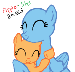 Size: 724x702 | Tagged: safe, artist:apple-shy, derpibooru import, base, free to use, under your wing