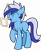 Size: 3132x3816 | Tagged: safe, artist:reconprobe, derpibooru import, minuette, unicorn, cue card, female, glowing horn, mare, missing cutie mark, simple background, solo, transparent background