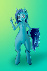 Size: 1000x1500 | Tagged: safe, artist:foxyghost, derpibooru import, oc, oc:example-tyan, anthro, gradient background