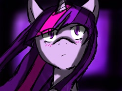 Size: 1024x768 | Tagged: safe, artist:lunaticsnivy, derpibooru import, twilight sparkle, pony, bust, female, mare, portrait, solo