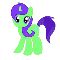 Size: 768x768 | Tagged: safe, artist:wonderschwifty, derpibooru import, oc, oc only, oc:lovely swirls, female, looking at you, simple background, smiling, solo, transparent background, vector