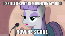 Size: 600x337 | Tagged: safe, derpibooru import, edit, edited screencap, screencap, maud pie, the maud couple, image macro, meme, steven wright