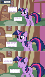 Size: 1280x2168 | Tagged: safe, artist:hakunohamikage, derpibooru import, twilight sparkle, twilight sparkle (alicorn), alicorn, pony, ask, ask-princesssparkle, solo, tumblr