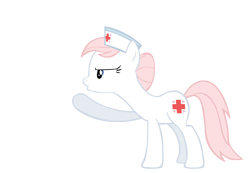 Size: 4347x3004 | Tagged: safe, artist:reithekitsune, derpibooru import, nurse redheart, pony, baby cakes, shhh, simple background, solo, transparent background, vector