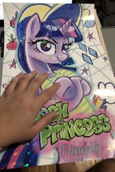 Size: 1535x2282 | Tagged: safe, artist:sophillia, derpibooru import, twilight sparkle, twilight sparkle (alicorn), alicorn, fresh princess of friendship, hand, solo