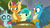 Size: 1280x720 | Tagged: safe, derpibooru import, screencap, gallus, ocellus, sandbar, smolder, changedling, changeling, dragon, earth pony, griffon, pony, school daze, cute, diaocelles, gallabetes, sandabetes, smiling, smolderbetes