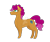 Size: 1600x1356 | Tagged: safe, artist:detoxx-retoxx, derpibooru import, oc, oc only, oc:sprinkle pie, earth pony, pony, female, mare, offspring, parent:cheese sandwich, parent:pinkie pie, parents:cheesepie, simple background, solo, transparent background, watermark