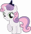 Size: 3967x4409 | Tagged: safe, artist:emper24, derpibooru import, edit, sweetie belle, unicorn, accessory swap, cropped, crown, female, filly, jewelry, luna's crown, regalia, simple background, solo, transparent background, vector