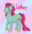 Size: 472x500 | Tagged: safe, artist:pixieward, derpibooru import, earth pony, pony, g1, cranberry muffins, female, mare, solo