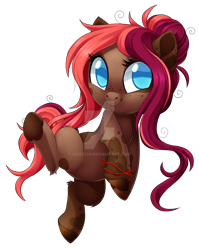 Size: 1024x1284 | Tagged: safe, artist:centchi, derpibooru import, oc, oc:ruef, earth pony, pony, female, mare, simple background, solo, transparent background, watermark