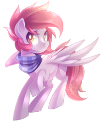 Size: 1024x1202 | Tagged: safe, artist:drawntildawn, derpibooru import, oc, oc only, pegasus, pony, looking up, smiling, solo