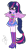 Size: 289x533 | Tagged: safe, artist:ilaria122, derpibooru import, part of a set, sci-twi, twilight sparkle, equestria girls, boots, clothes, dress, element of magic, female, geode of telekinesis, guardian, high heel boots, jewelry, ponied up, scitwilicorn, shoes, simple background, smiling, solo, transparent background