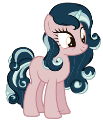 Size: 1376x1632 | Tagged: safe, artist:venomns, derpibooru import, oc, oc:tokywa, pony, unicorn, colored horn, female, mare, show accurate, simple background, solo, transparent background