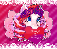 Size: 200x170 | Tagged: safe, artist:coby17, artist:conphettey, derpibooru import, g3, always and forever, holiday, pixel art, solo, valentine's day
