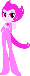 Size: 195x486 | Tagged: safe, artist:selenaede, artist:user15432, derpibooru import, human, equestria girls, barely eqg related, base used, bodysuit, cepia llc, crossover, equestria girls style, equestria girls-ified, humanized, of dragons fairies and wizards, pink, pink eyes, pink hair, pink pixie, pink skin, pink tail, pixie, pixie wings, tailed humanization, winged humanization, wings
