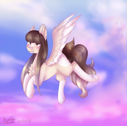 Size: 2085x2065 | Tagged: safe, artist:angelic-shield, derpibooru exclusive, derpibooru import, oc, oc:chloe, pegasus, pony, blushing, cute, flying, solo