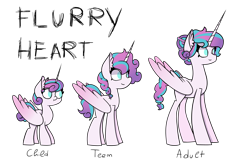 Size: 8267x5511 | Tagged: safe, artist:rainelathepegasus00, derpibooru import, princess flurry heart, alicorn, pony, absurd resolution, adult, age progression, alternate hairstyle, female, filly, headcanon, mare, older, simple background, solo, teenager, transparent background