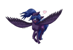 Size: 1725x1189 | Tagged: safe, artist:midnightfire1222, derpibooru import, oc, oc only, oc:miracle melody bliss, pegasus, pony, heart, simple background, solo, transparent background