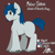 Size: 1600x1600 | Tagged: safe, artist:wulfanite, derpibooru import, oc, oc only, oc:polar skies, earth pony, pony, adult blank flank, blank flank, blue mane, gray eyes, male, unshorn fetlocks