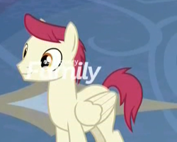 Size: 428x344 | Tagged: safe, derpibooru import, screencap, sugar maple, pegasus, pony, school daze, background pony, cropped, discovery family logo, friendship student, male, solo, stallion