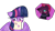 Size: 997x565 | Tagged: safe, artist:cloudysunshineyt, derpibooru import, tempest shadow, twilight sparkle, twilight sparkle (alicorn), alicorn, my little pony: the movie, arm behind head, blush sticker, blushing, broken horn, bust, eye scar, eye shimmer, female, lesbian, mouth hold, scar, shipping, simple background, tempestlight, transparent background