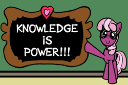 Size: 720x477 | Tagged: safe, artist:icey-wicey-1517, artist:samueleallen, derpibooru import, cheerilee, earth pony, pony, chalkboard, colored, female, mare, schoolhouse rock, solo, that pony sure does love teaching