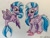 Size: 3214x2446 | Tagged: safe, artist:bozzerkazooers, derpibooru import, silverstream, classical hippogriff, hippogriff, seapony (g4), school daze, season 8, female, high res, jewelry, necklace, solo, traditional art