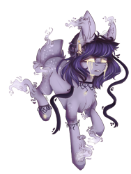 Size: 768x1024 | Tagged: safe, artist:akiiichaos, derpibooru import, oc, ghost pony, pony, crying, female, monster mare, simple background, solo, transparent background