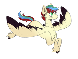 Size: 1300x1000 | Tagged: safe, artist:cinnamonsparx, derpibooru import, oc, oc:swift melody, pegasus, pony, colored wings, male, multicolored wings, simple background, solo, stallion, transparent background