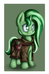 Size: 2000x3000 | Tagged: safe, artist:astarlitstudios, artist:qbellas, derpibooru import, oc, oc only, oc:shamrock snake, unicorn, blind, simple background