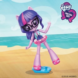 Size: 960x960 | Tagged: safe, derpibooru import, sci-twi, twilight sparkle, better together, equestria girls, clothes, doll, equestria girls logo, equestria girls minis, official, solo, swimsuit, toy