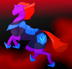 Size: 1959x1854 | Tagged: safe, artist:amberpendant, derpibooru import, tempest shadow, horse, my little pony: the movie, hoers, solo