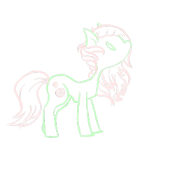 Size: 675x675 | Tagged: safe, artist:loppiex3, derpibooru import, minty, pony, female, mare, simple background, solo, traditional art, transparent background