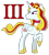 Size: 1257x1401 | Tagged: safe, artist:syforcewindlight, derpibooru import, oc, alicorn, pony, series:my little major arcana, alicorn oc, empress, hoof shoes, jewelry, looking up, multicolored hair, roman numerals, simple background, tarot, the empress, tiara, transparent background